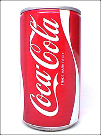 Evolution of Cans: Coca-Cola CLASSIC/ Coca-Cola