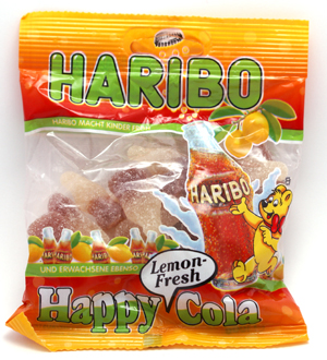HARIBO happy lemon-fresh cola