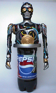 ペプシ2000年記念 C-3POサウンドボトルキャップだ